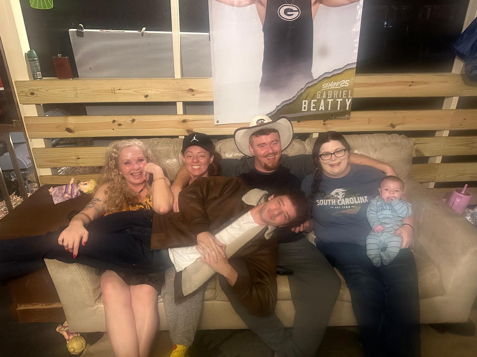 Photo of Gena Beatty's family